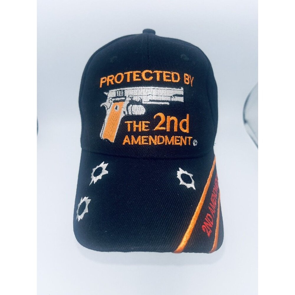 Protected By The 2nd Amendment Embroidered Baseball Hat